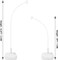 Balloon Arch Stand Kit with Base 8.2 Feet and 5 Feet Free Bending Shape Half Arch Balloon Stand Balloon Arch Frame for Birthday Baby Shower Wedding Graduation Party Decorations